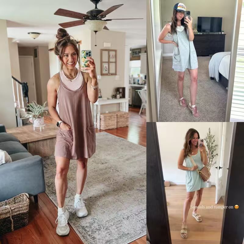 🔥Summer Sale🔥Womens Summer Sleeveless Mini Dress V Neck Spaghetti