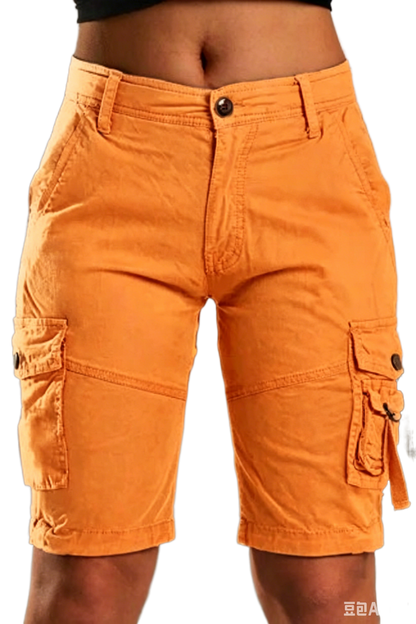 New Hot 2026🔥Stretch cargo shorts with flap pockets design