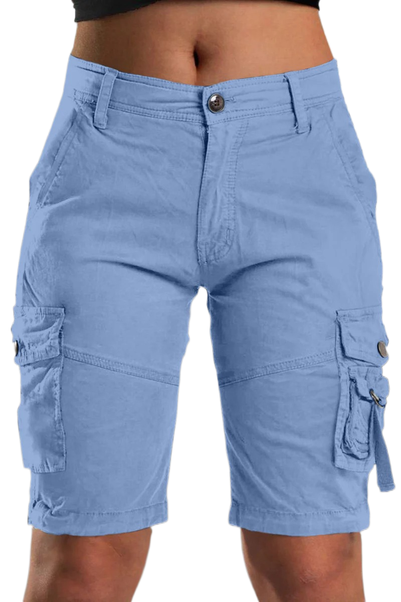 New Hot 2026🔥Stretch cargo shorts with flap pockets design
