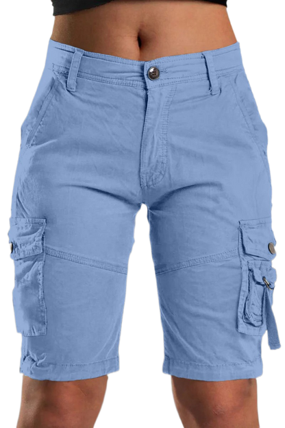 New Hot 2026🔥Stretch cargo shorts with flap pockets design