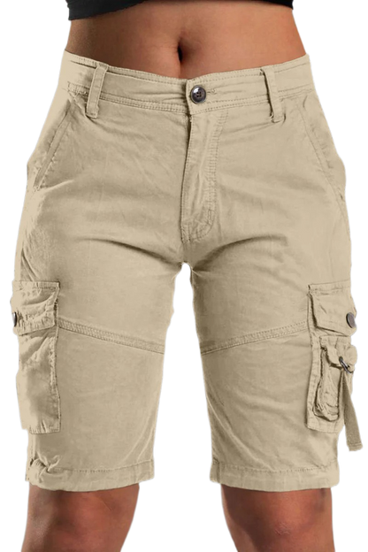 New Hot 2026🔥Stretch cargo shorts with flap pockets design